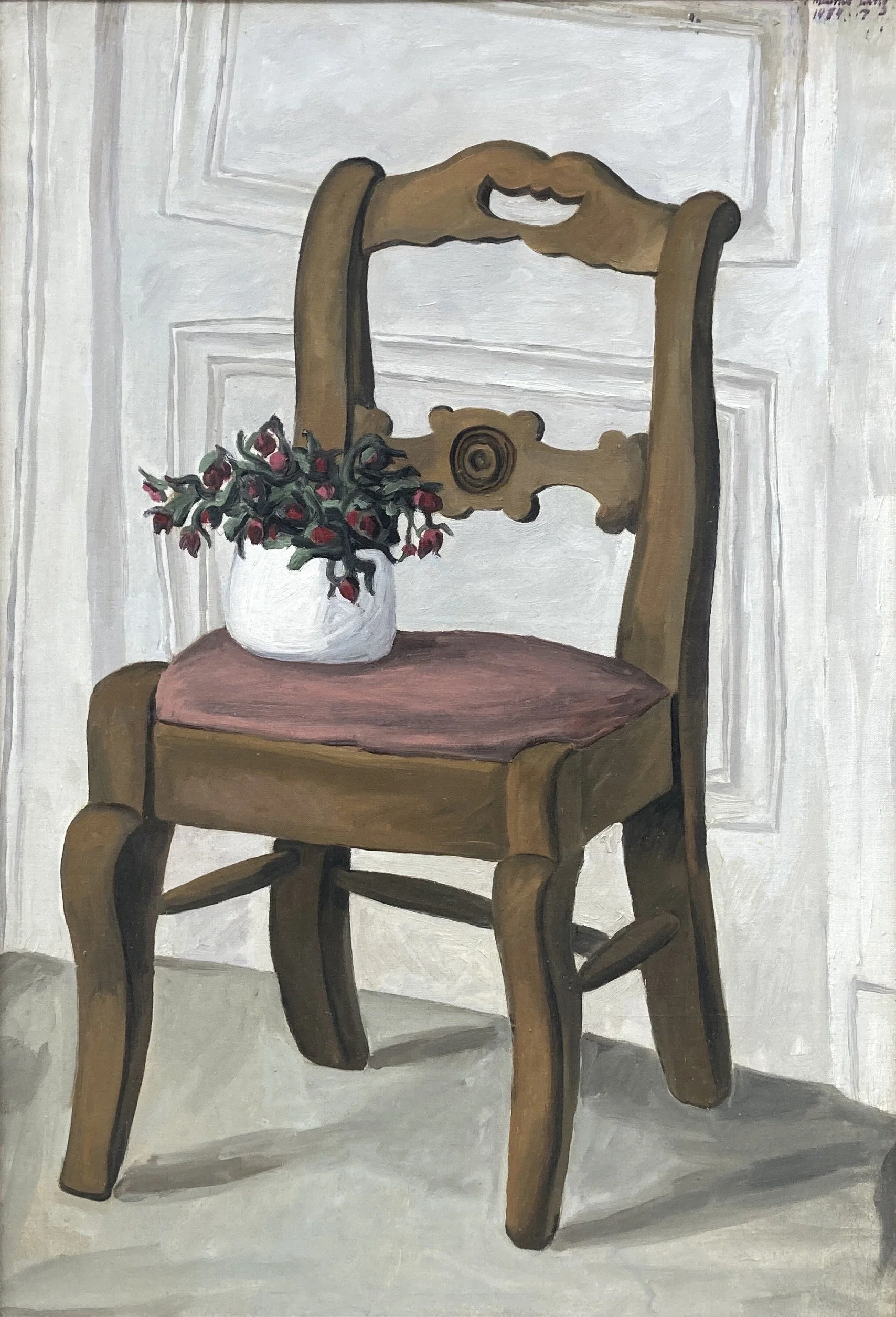 Maurice Leroy (1885-1973). La chaise, 1959.