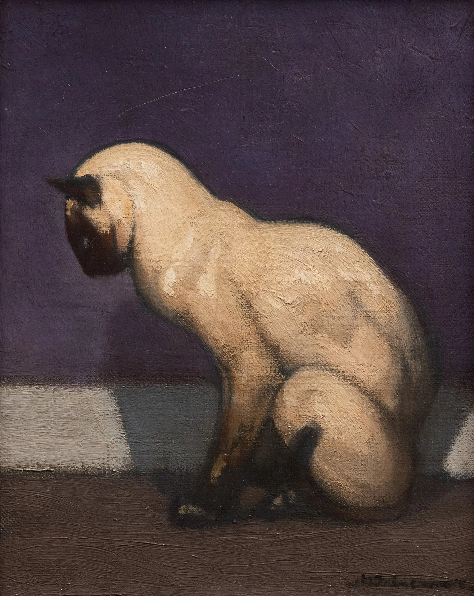 Henri Deluermoz (1876-1943). Chat.