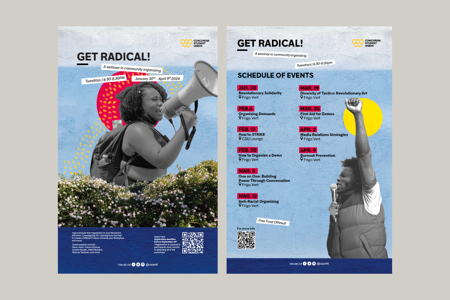 Get Radical Student Campaign Visual Identity Design  | CSU