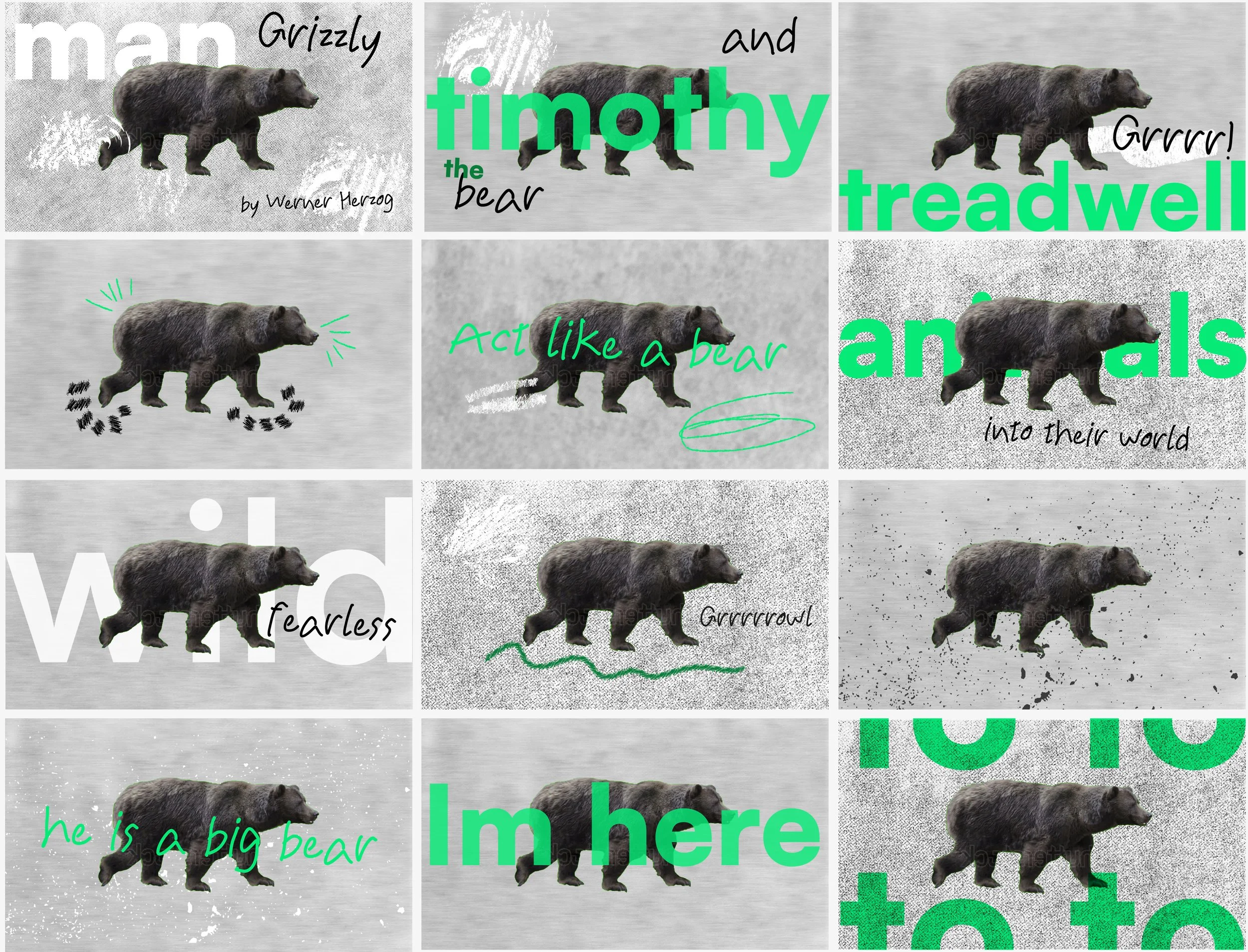 GRIZZLY MAN - DESIGN AND MOTION