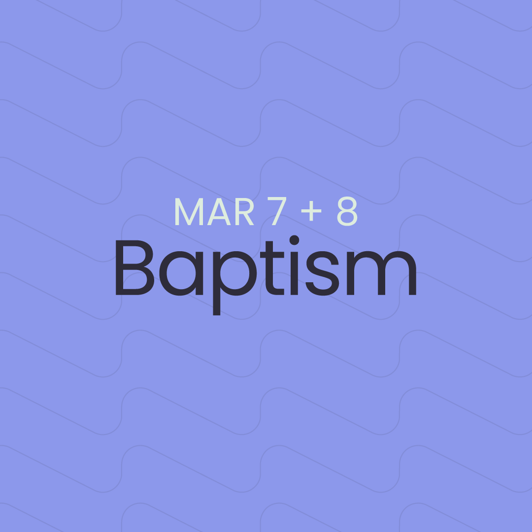 Baptism Weekend