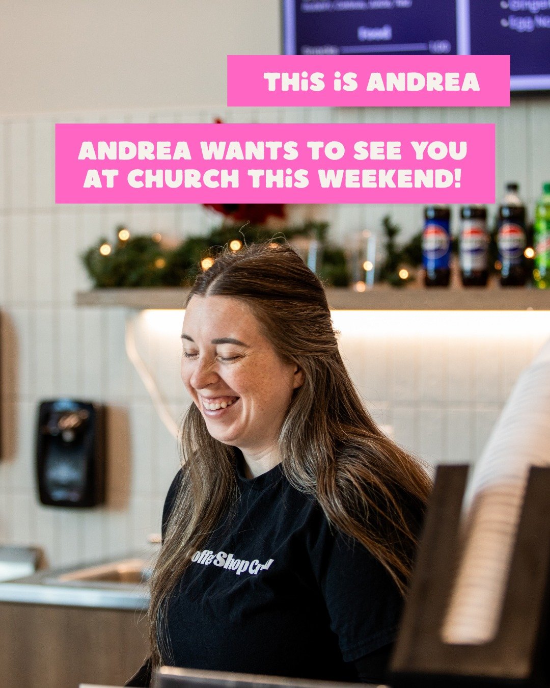 It's the weekend, which means it's time to gather!

SAT @ 5:30pm
SUN @ 9 + 10:30am

See you soon!