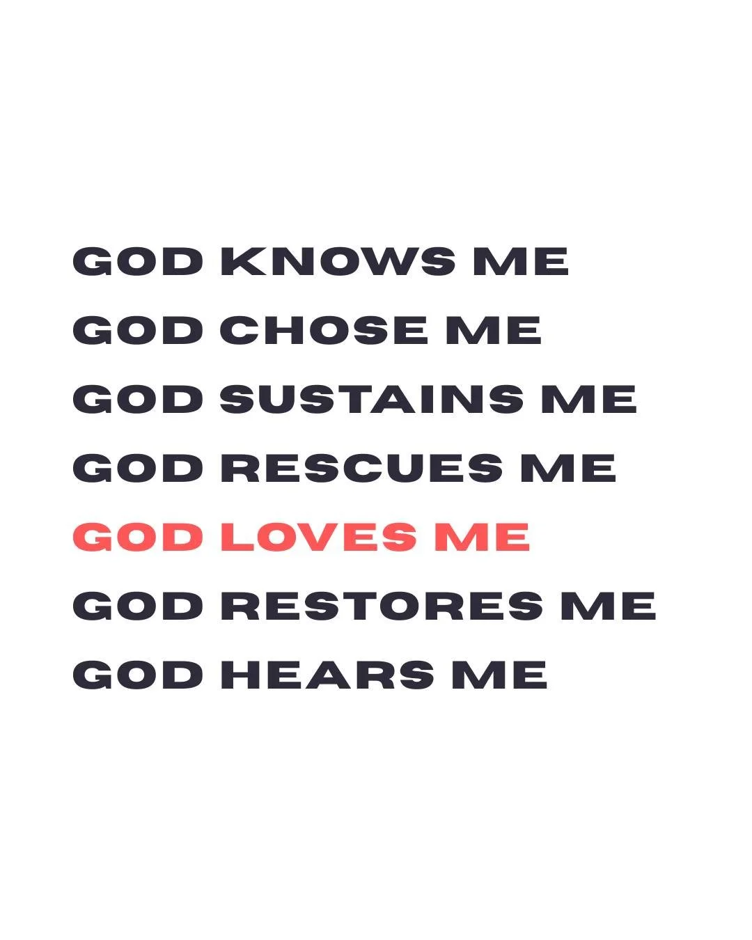 &ldquo;The faithful love of the LORD never ends! His mercies never cease. Great is his faithfulness; his mercies begin afresh each morning.&rdquo; ❤️
-Lamentations 3:22-23