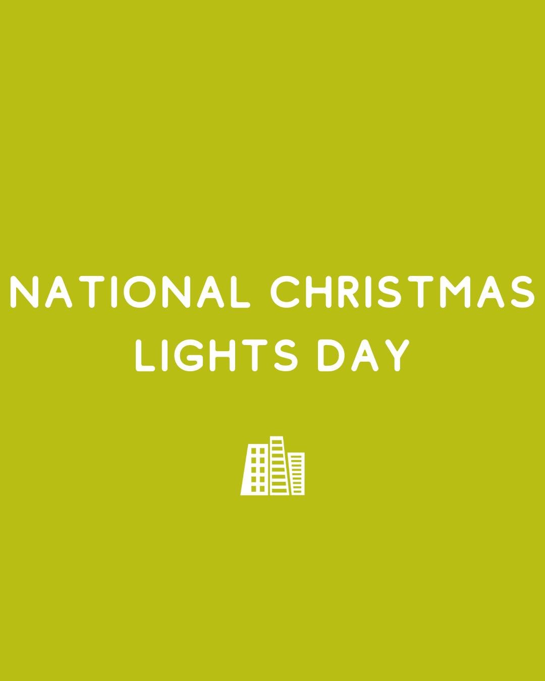 ✨ Did you know December 1st is National Christmas Lights Day?!?! ✨

As a fun family activity, see if you can go out and find these things in Christmas light displays!