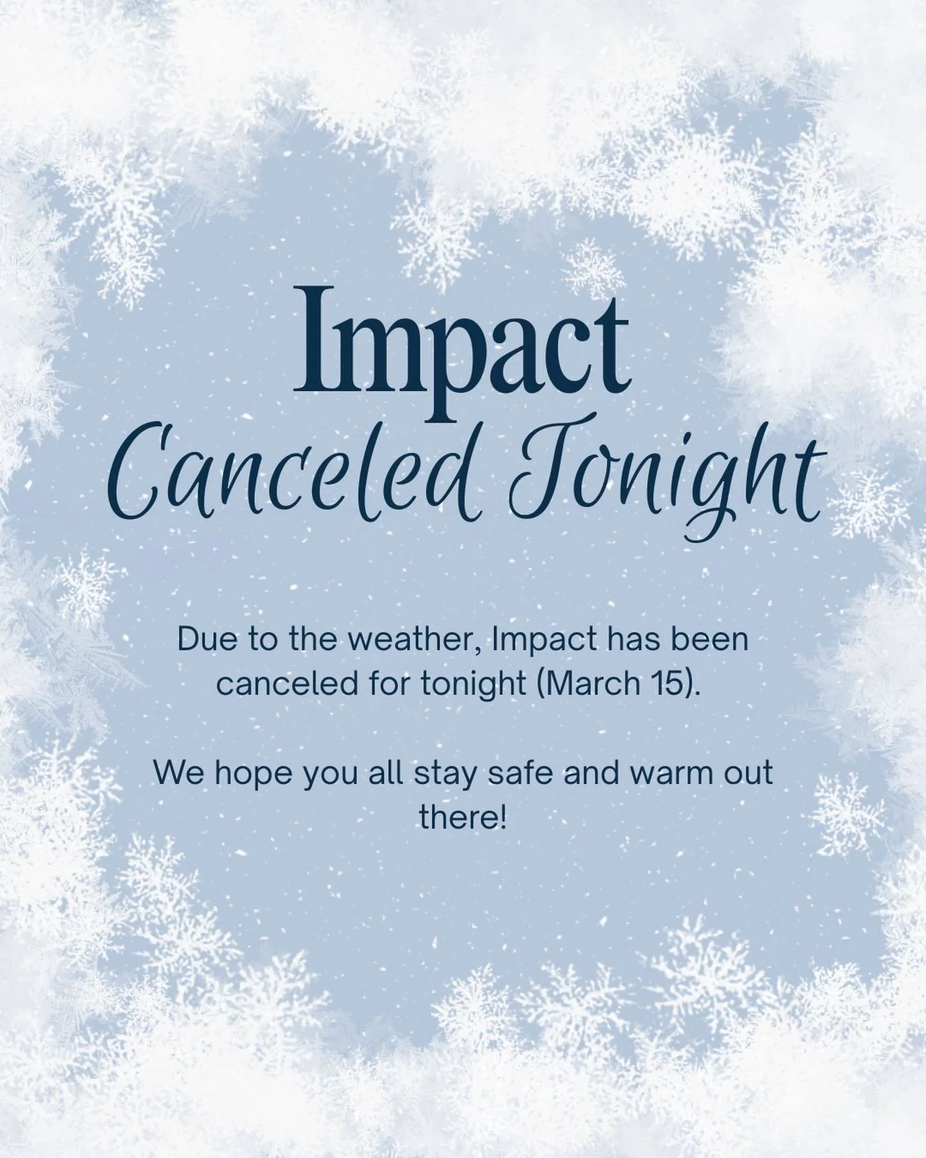 We look forward to gathering again next Sunday (March 22) for Sunday Night Live at Impact. Join us from 5-8pm for a night packed with a cereal bar, outrageous games, hilarious skits, surprise moments and nonstop fun! You won&rsquo;t want to miss this