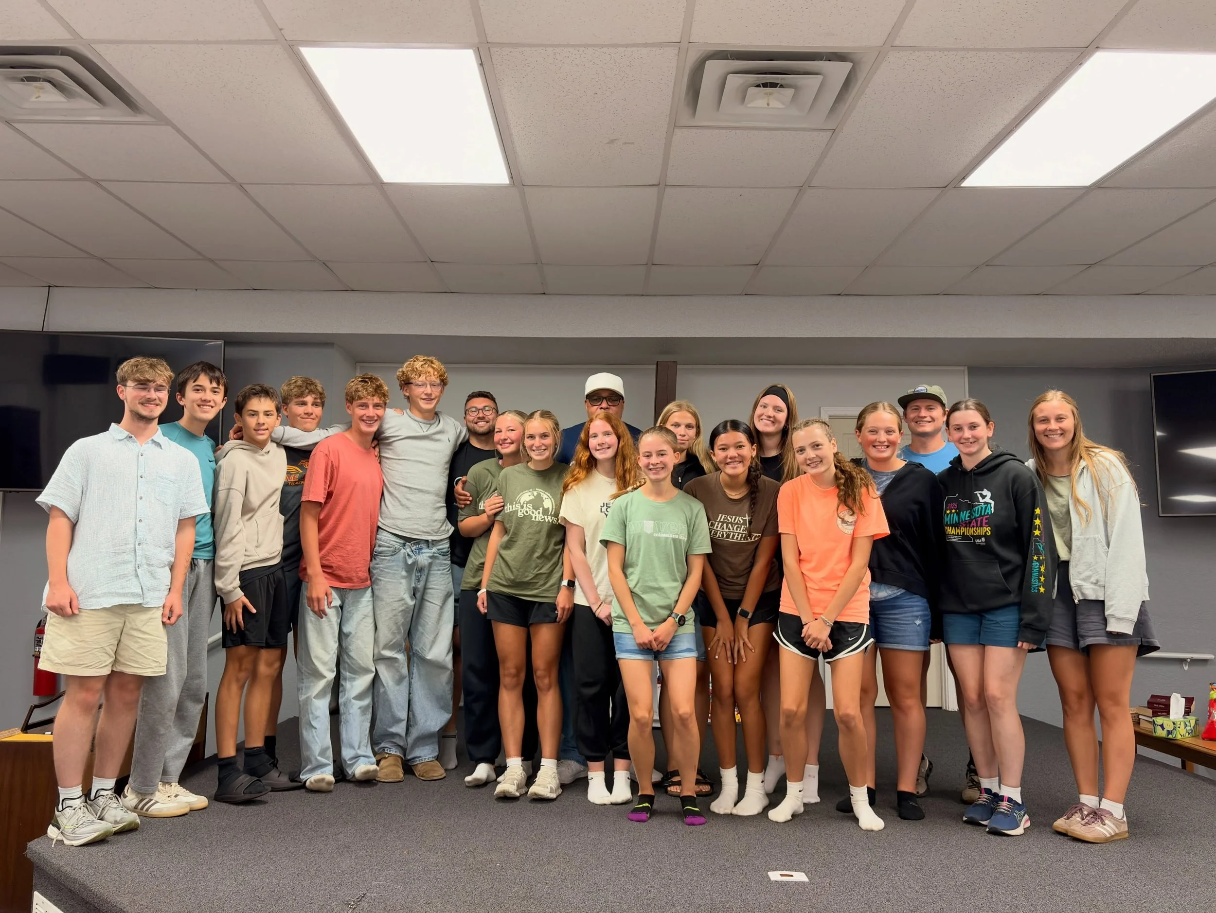 We started our final day of the trip with devos and deep cleaned the church. Then we headed to a community center where we served lunch to people living on the streets. We got to talk with them, hear some of their stories, and pray for them. Afterwar