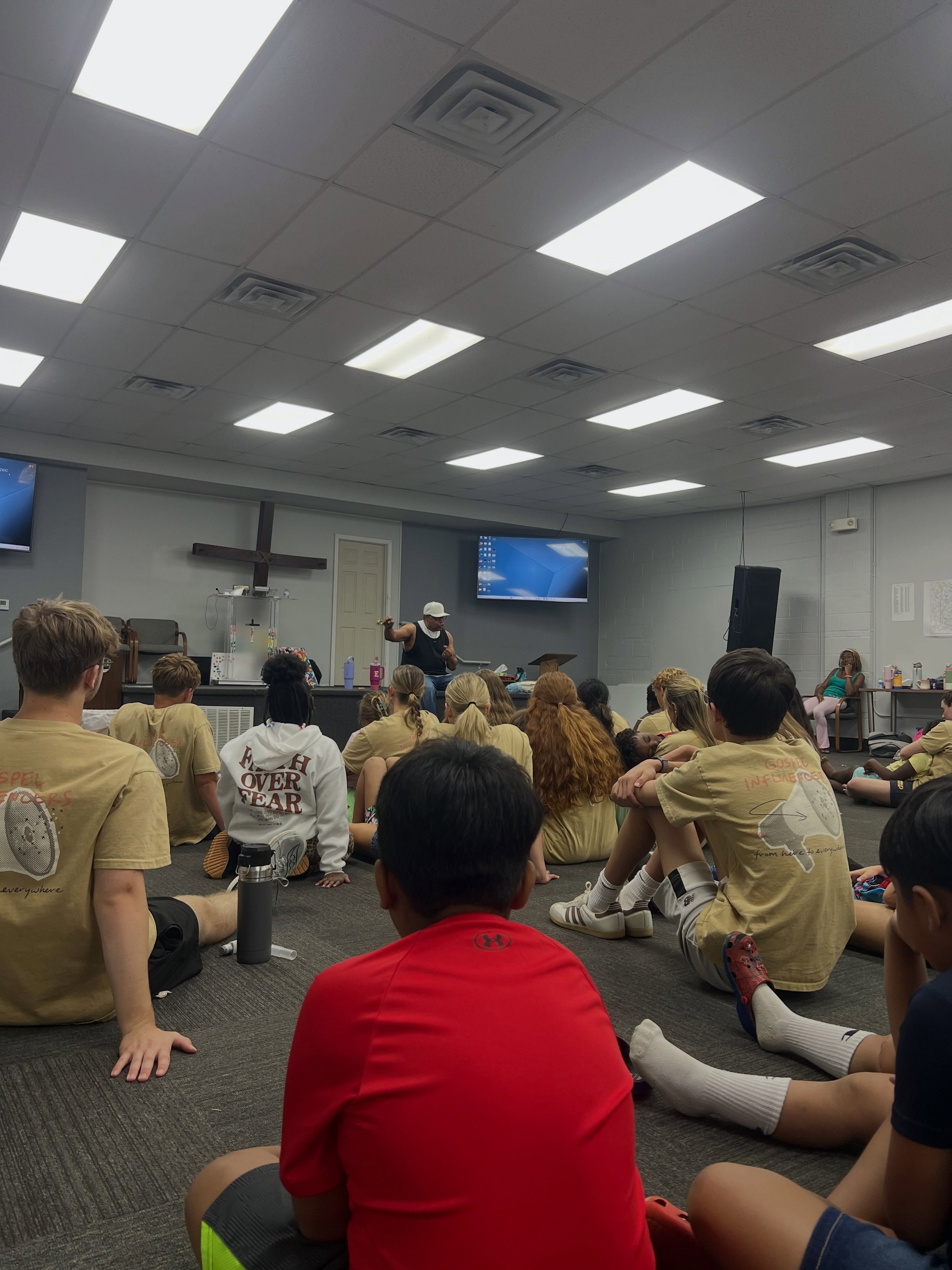 Our final day with the kids was a very bittersweet one. We had a fun time doing all our worship songs from the week, grilling out from lunch and playing carnival games! At the end of the day we had the opportunity to sing a song of blessing over the 