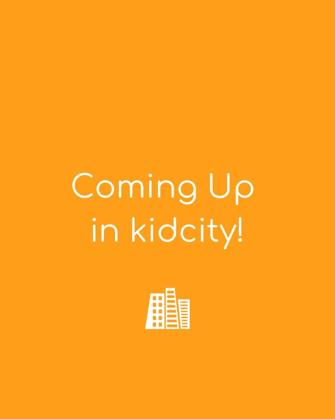 ☀️ Summer fun is coming to kidcity! Check out what&rsquo;s coming up and mark your calendars 🗓️ 

Find the links to register in our bio 🔗