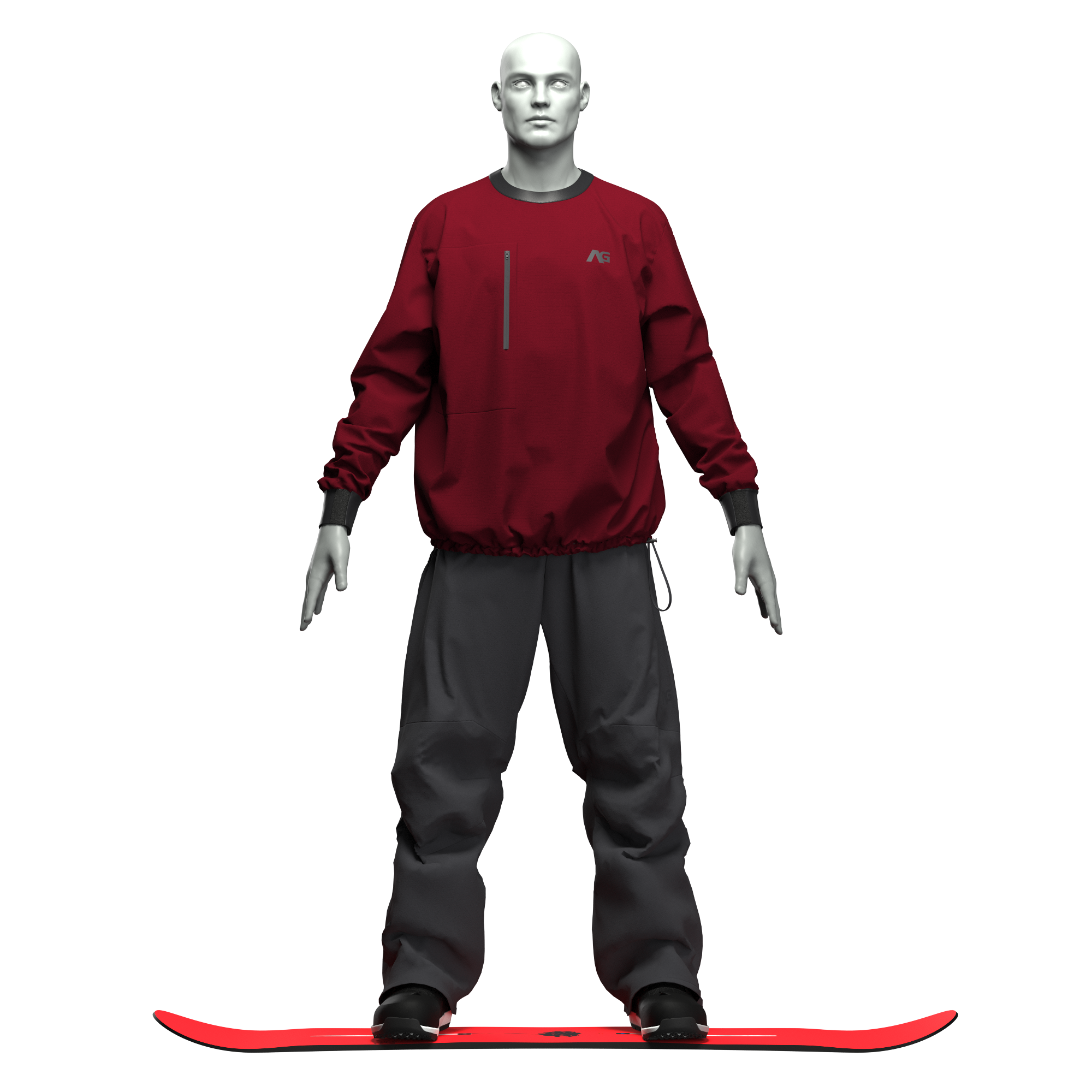 AG Pullover RipStop Top_2_MAROON.png