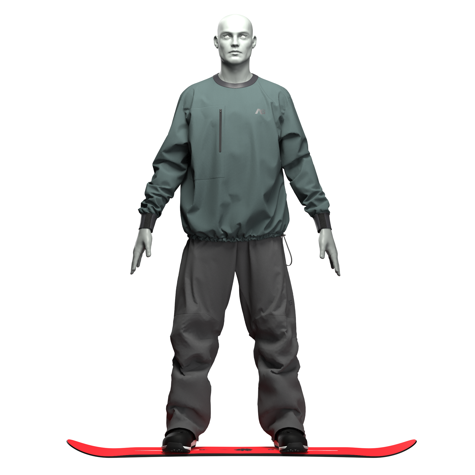AG Pullover RipStop Top_2_FATIGUE GREEN.png