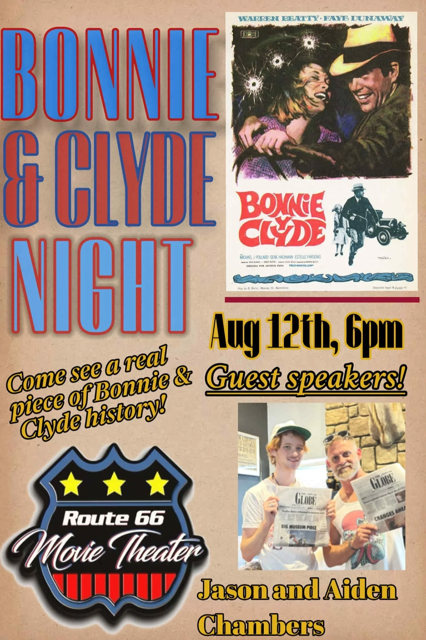 Bonnie and Clyde Movie and Discussion