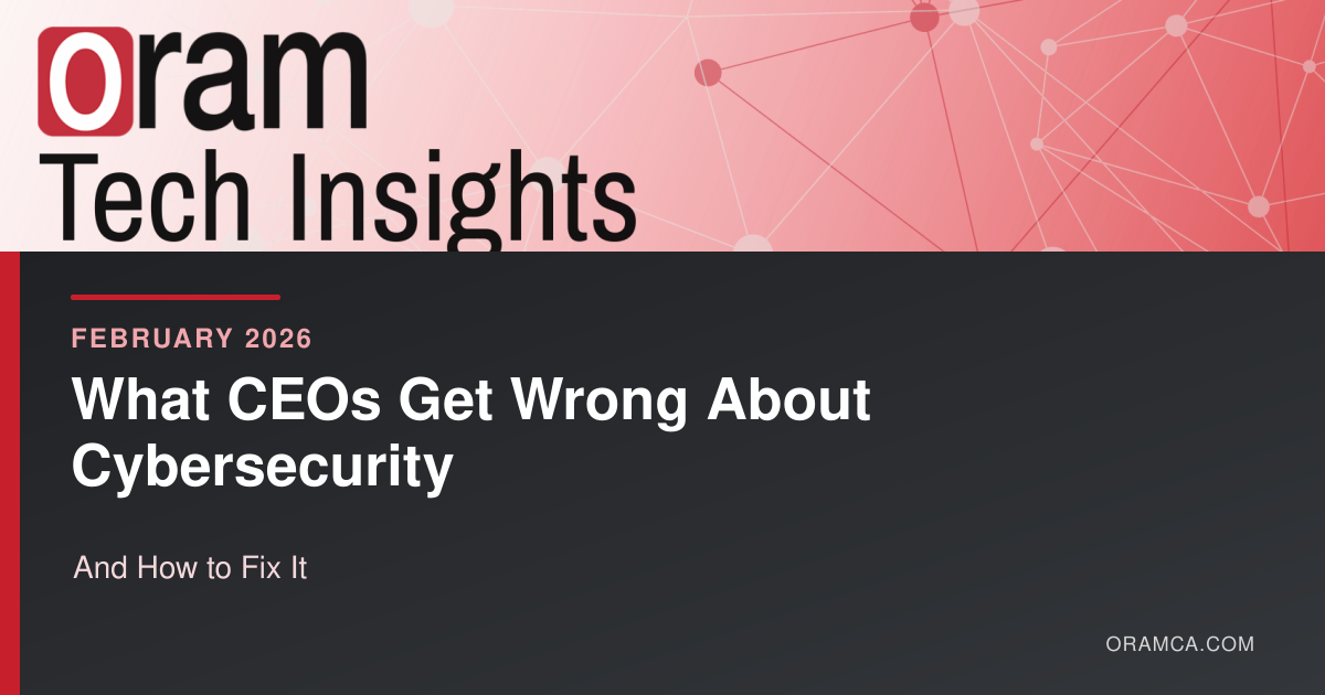 What CEOs Get Wrong About Cybersecurity - and How to Fix It