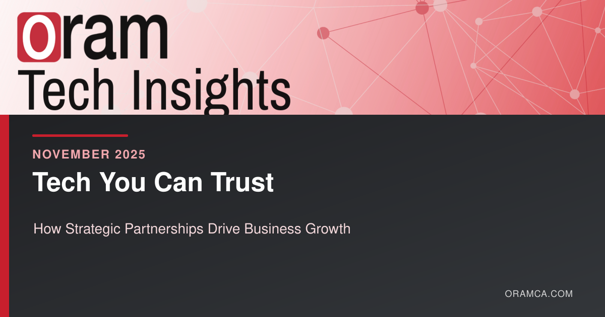 Tech You Can Trust: How Strategic Partnerships Drive Business Confidence and Growth - November 2025 
