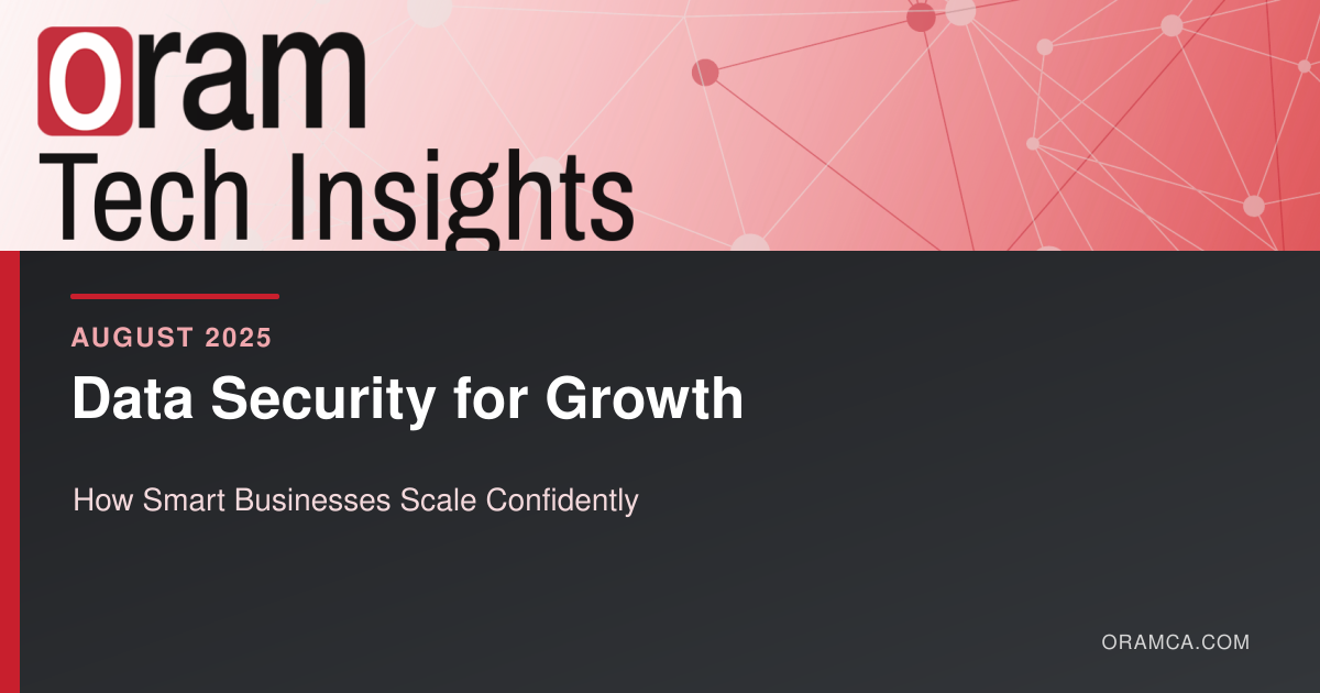 How Smart Businesses Use Data Security to Scale Confidently - August 2025