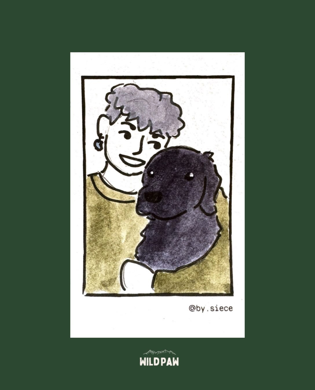 Thank you @by.siece  for capturing Remy and I. I love this so much 🥰

#petillustration #petart #mydogismybestfriend