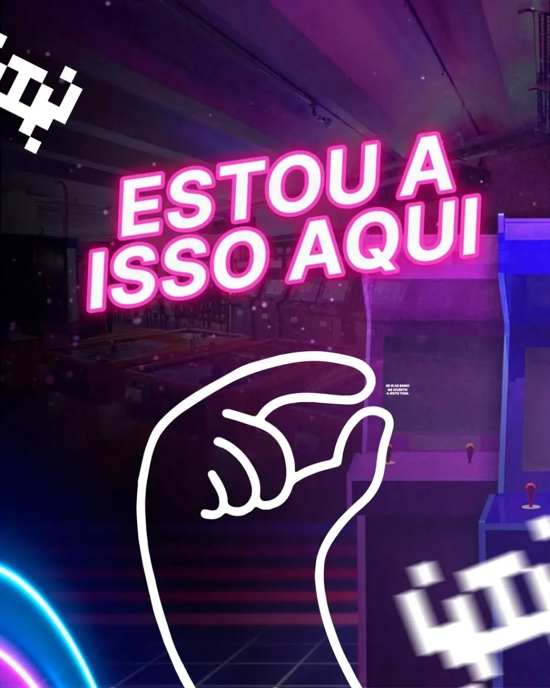 N&atilde;o precisa resistir.
Voc&ecirc; merece se divertir, rir alto e aproveitar a noite inteira no Bario.
Chama os amigos e vem. 🎮✨