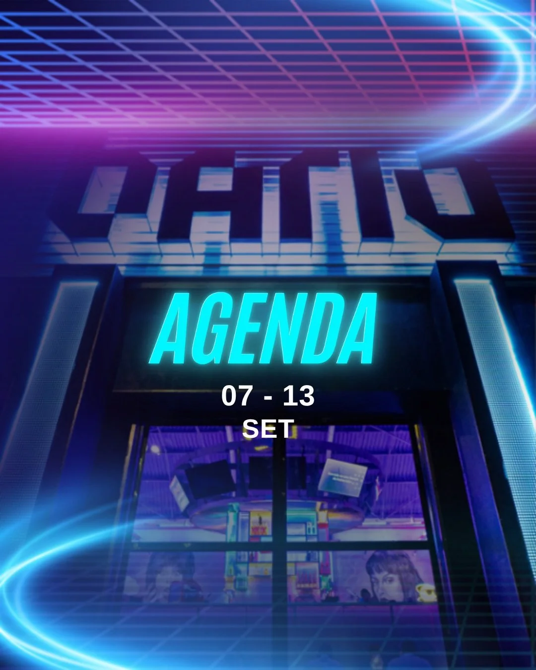 Semana que come&ccedil;a com feriado pede um programa &agrave; altura. 🗓️👾

A agenda est&aacute; no ar com tudo o que vai rolar por aqui.

Confere e vem! 🔥🍻