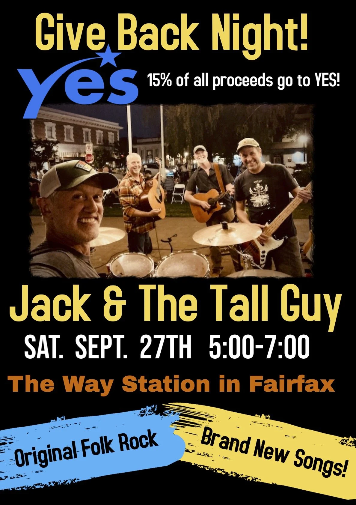 Way Station Give Back Night w/ Jack and the Tall Guy