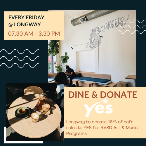 Longway Coffee Shop Friday Dine & Donate