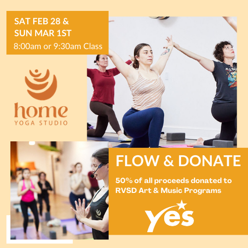 Home Yoga Flow & Donate
