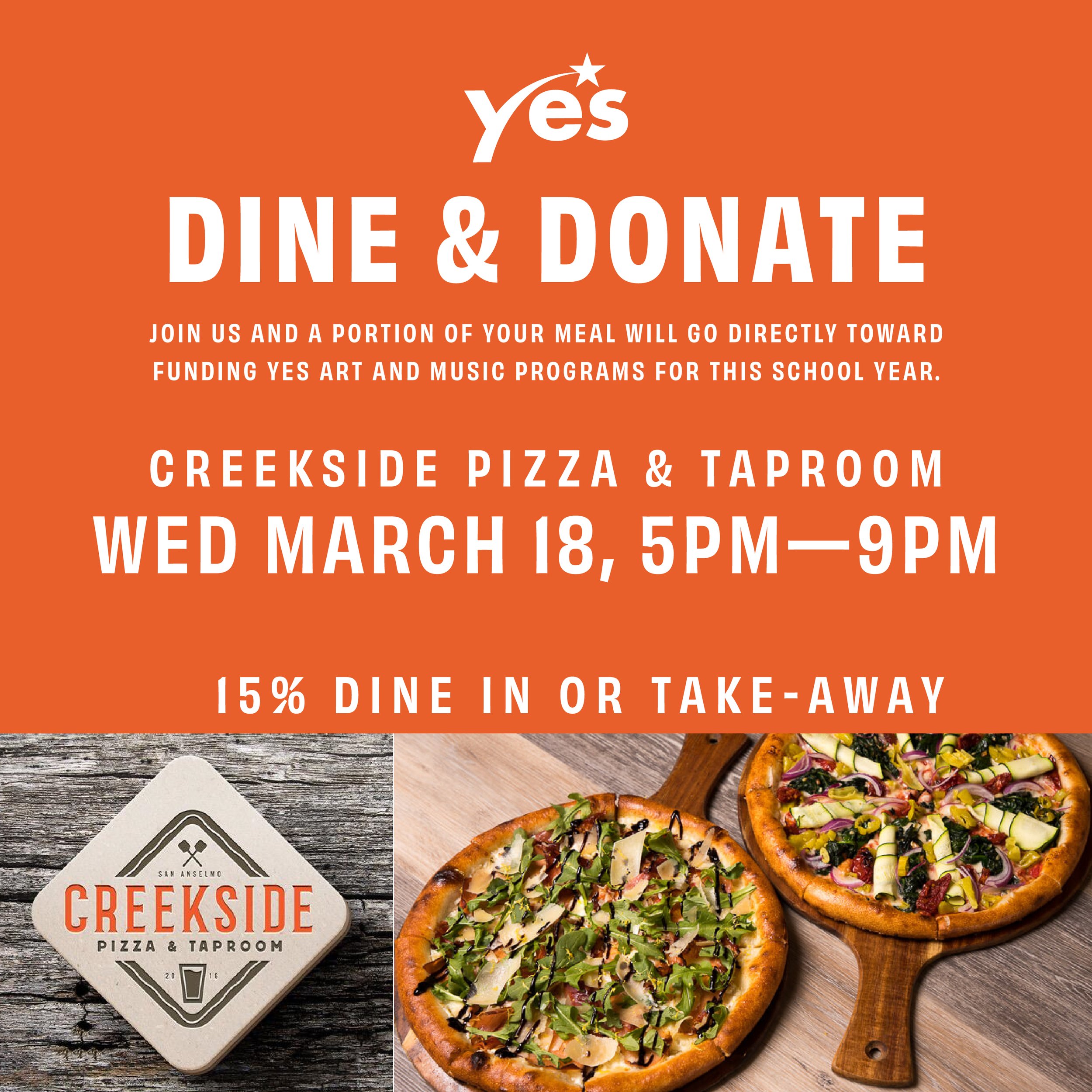 Creekside Dine & Donate