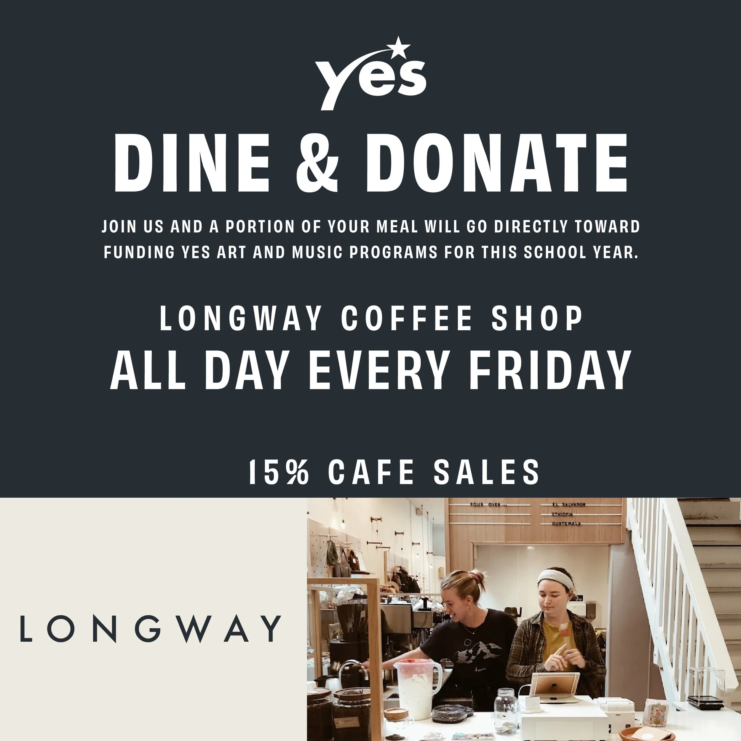 Longway Dine & Donate (Last Day of the Season)