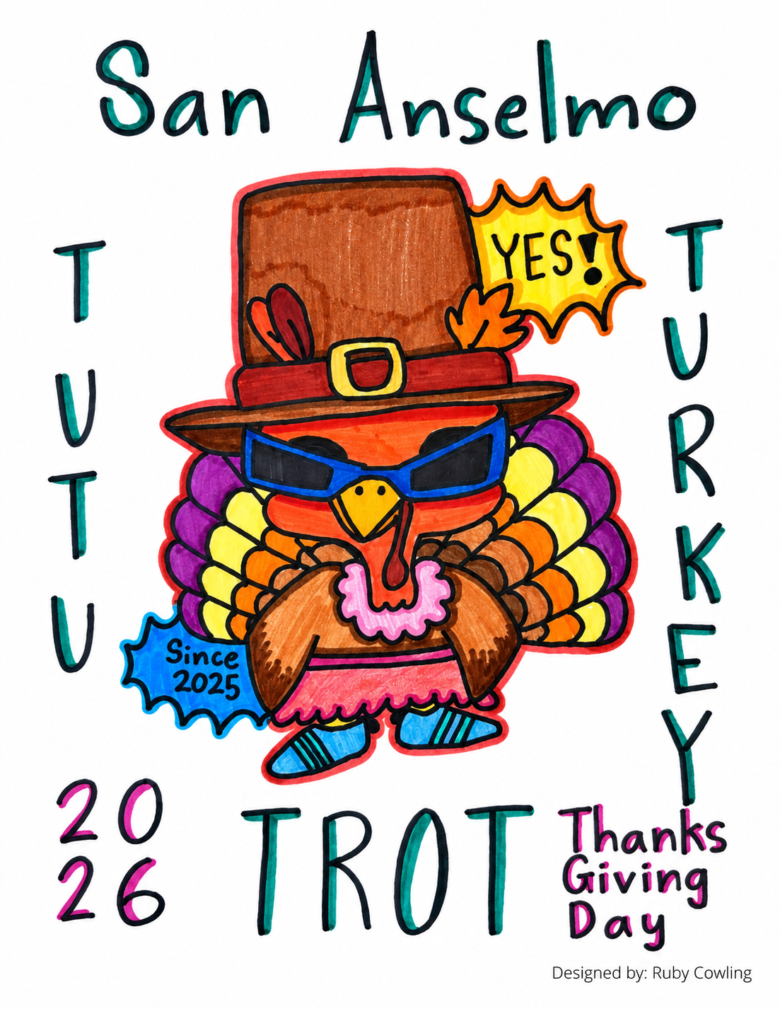 San Anselmo Tutu Turkey Trot Sponsorship