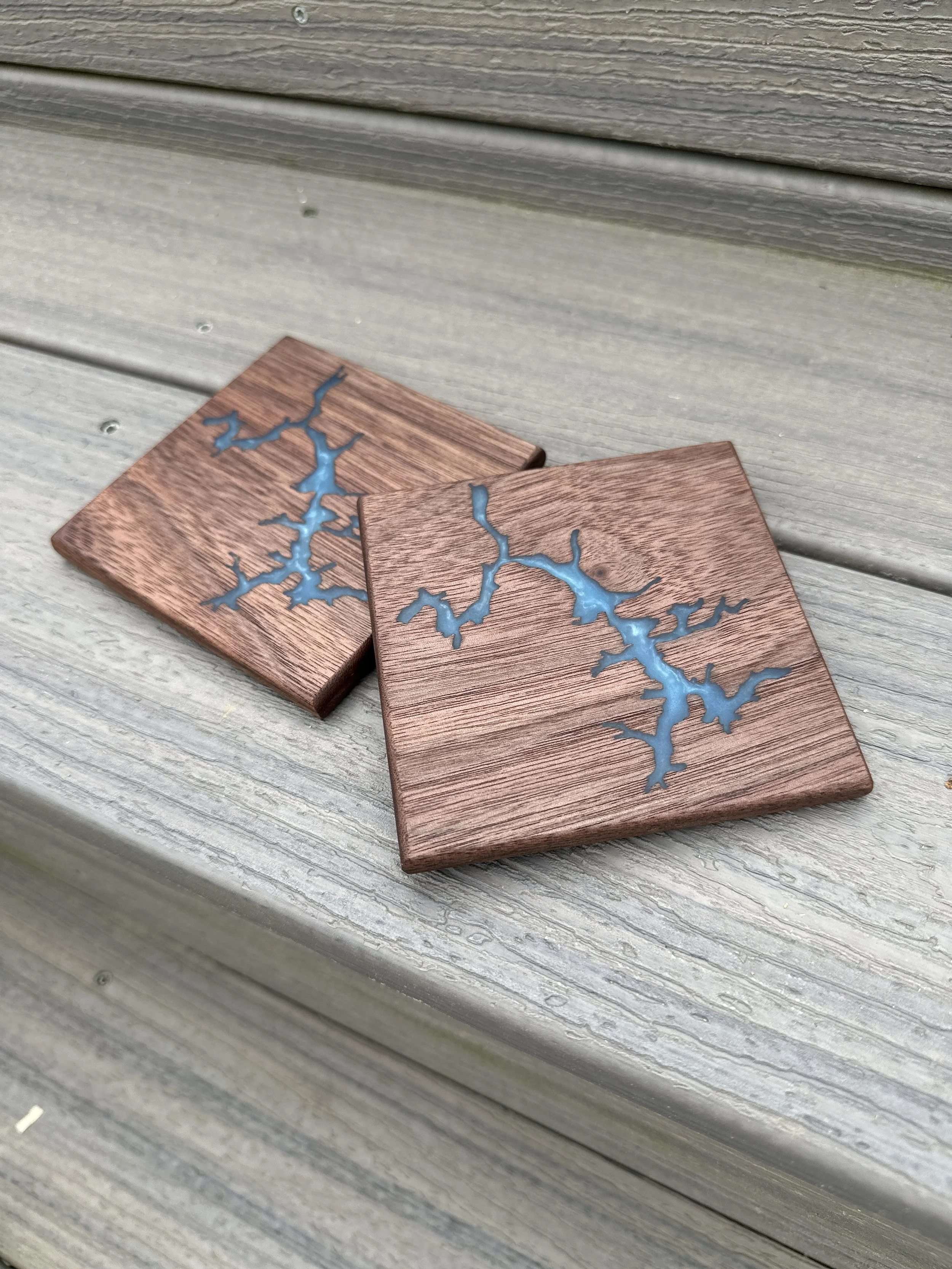 Deep Creek Lake Coasters-Set of 2