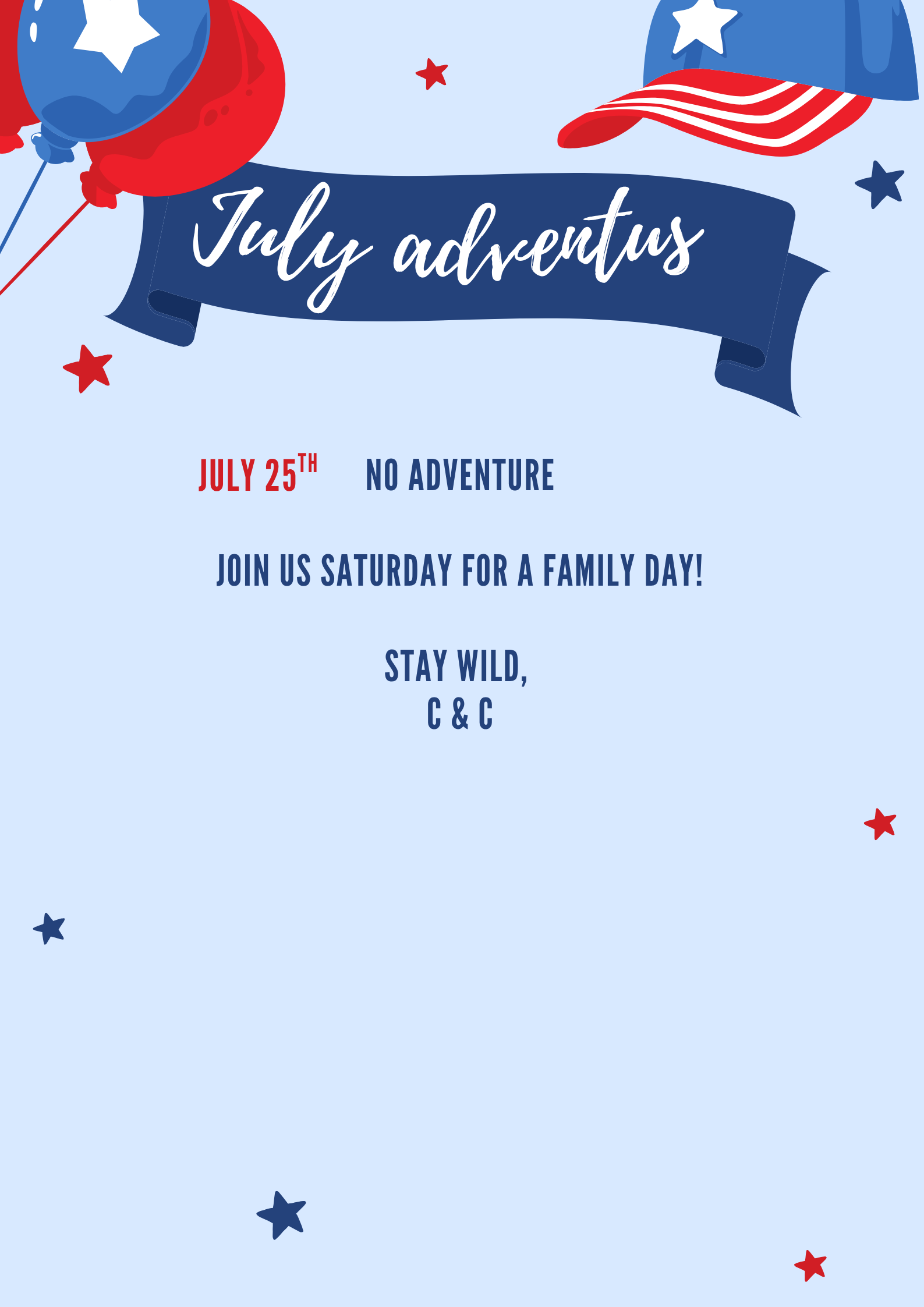 No Adventure
