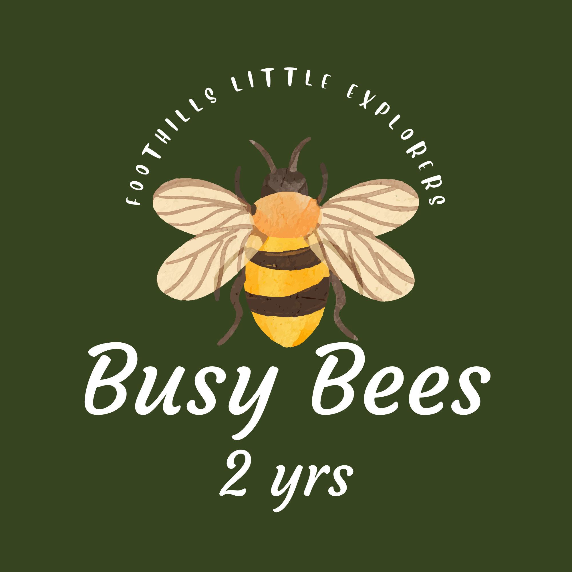 2yrs Busy Bumblebees - Monthly Enrollment