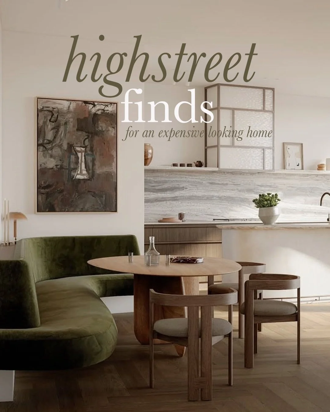 Things I find incredibly chic on the high street right now&hellip; 

That Soho Home look but without the price tag? Yes please ✨ There are so many wonderful, expensive looking pieces on the high street, you just need to know where to look

Some of my