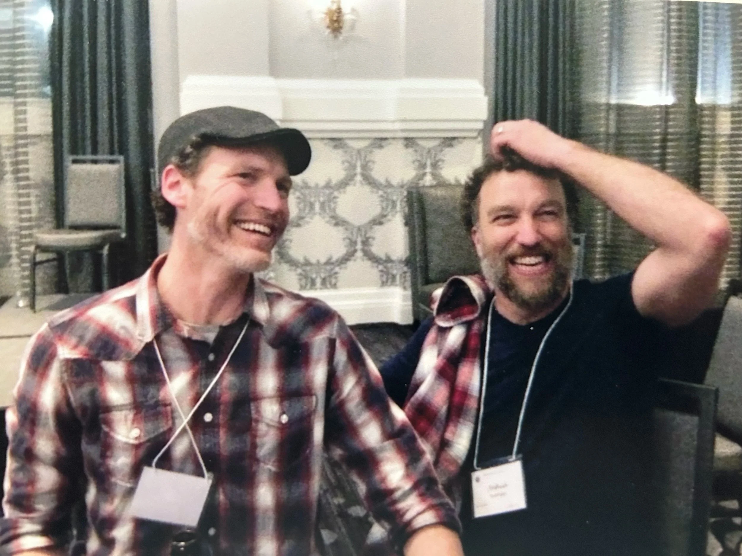 Rabbis Benjamin Barnett (left) and Joshua Boettiger (right)