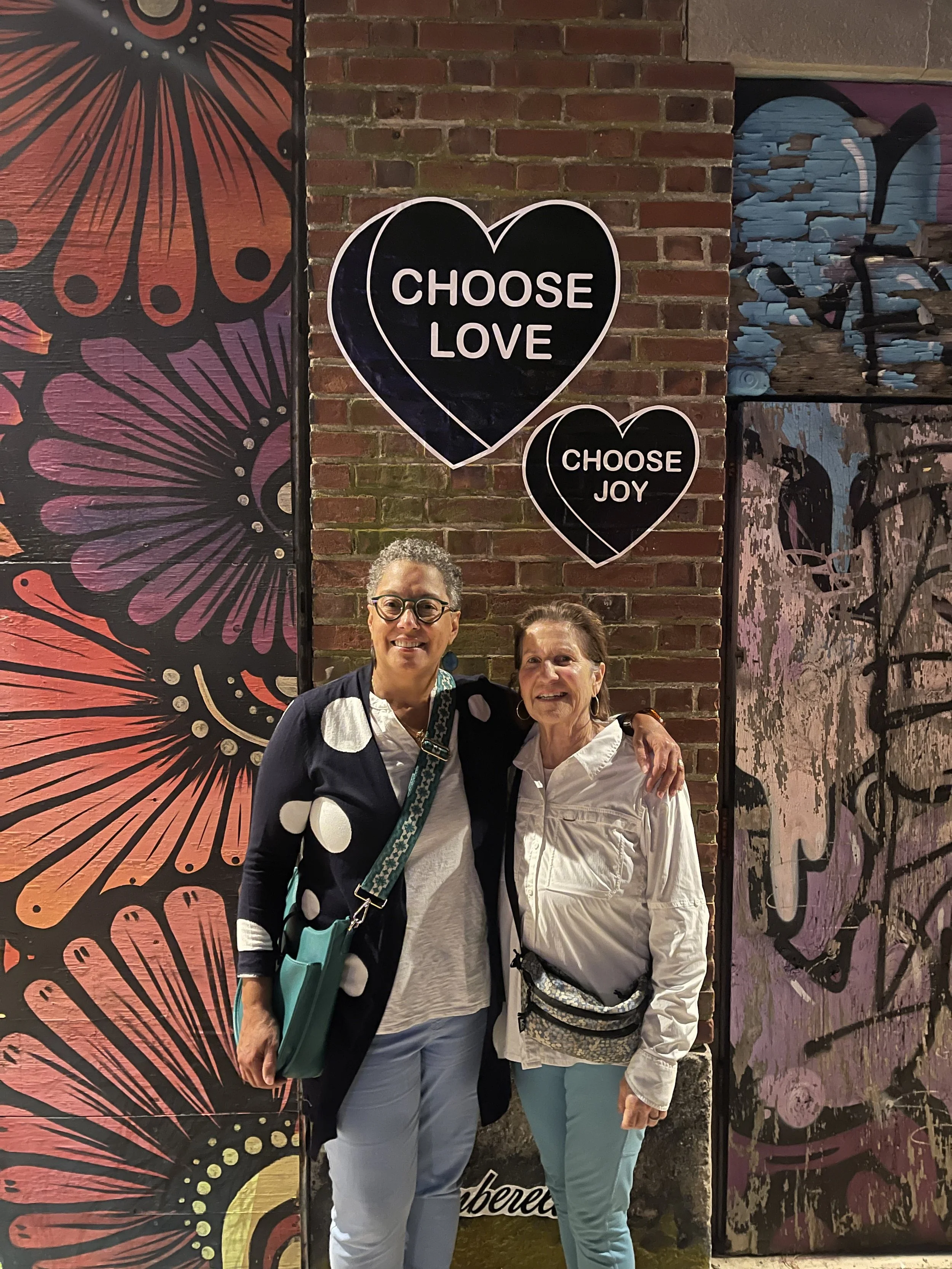 Monnique  Faison (left) & Harriett Pozen (right)