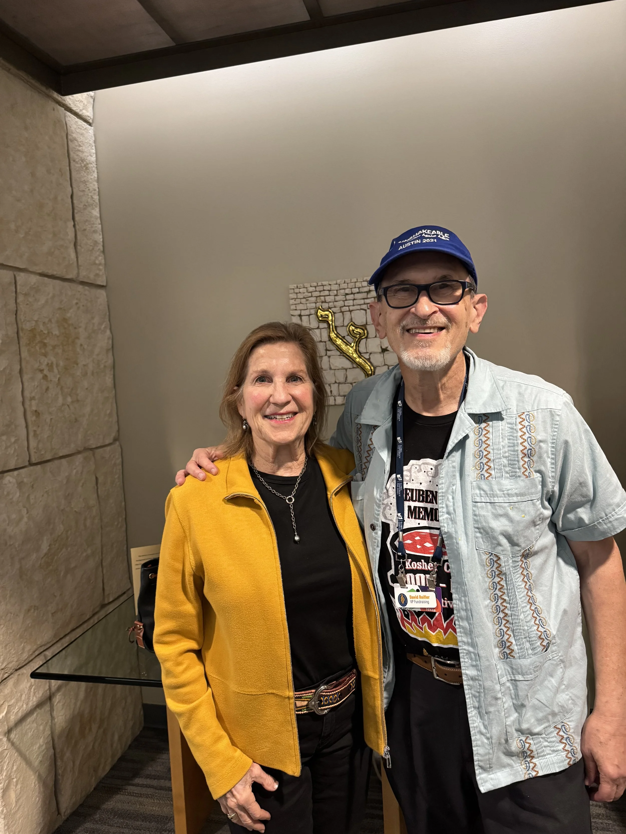 Harriet Kirsh Pozen (left) and David Reifler (right)