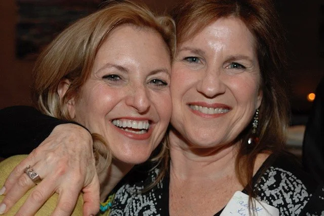 Gail Susholtz (left) and Harriett Pozen (right)