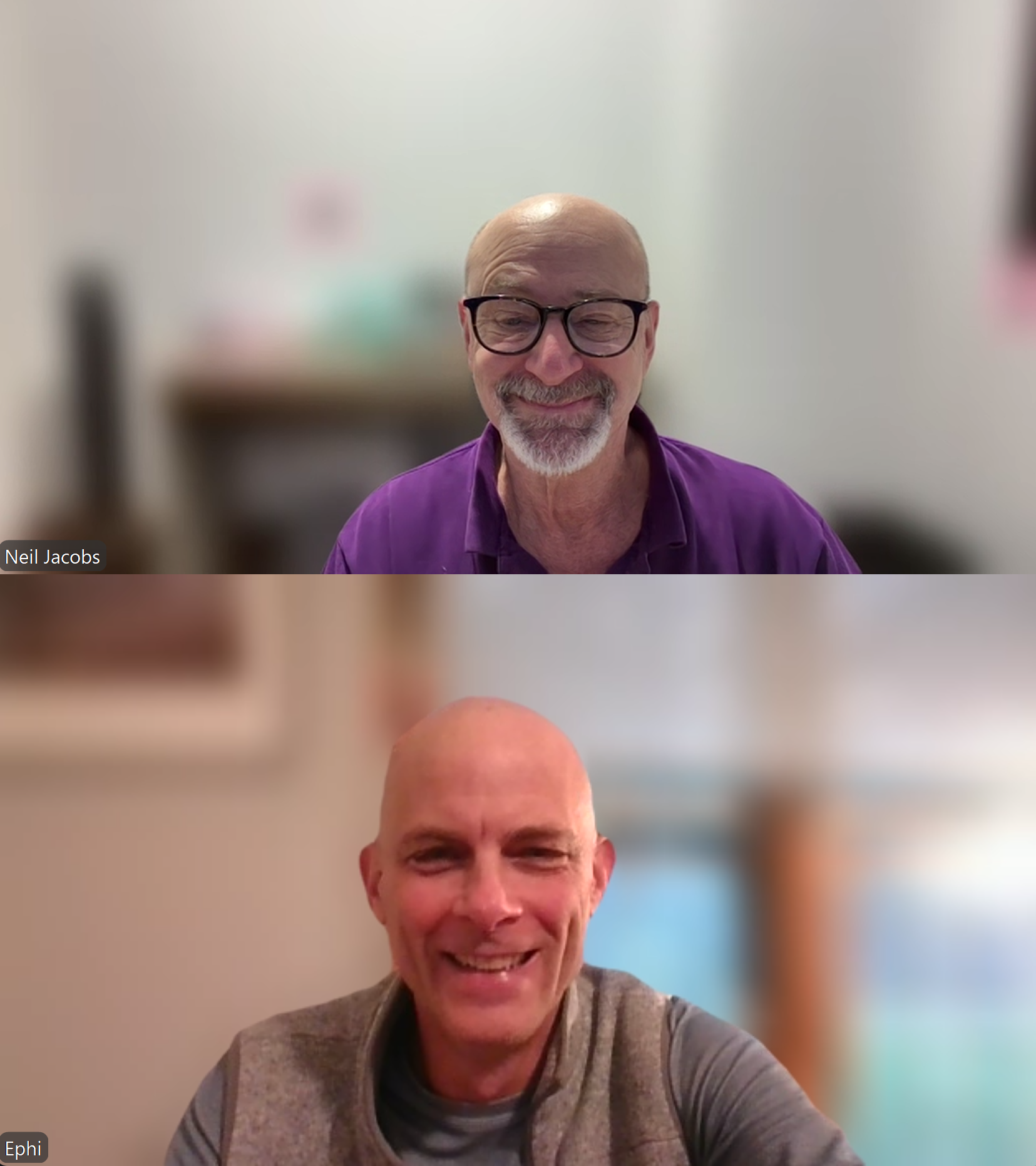Neil Jacobs and Ephi Eyal