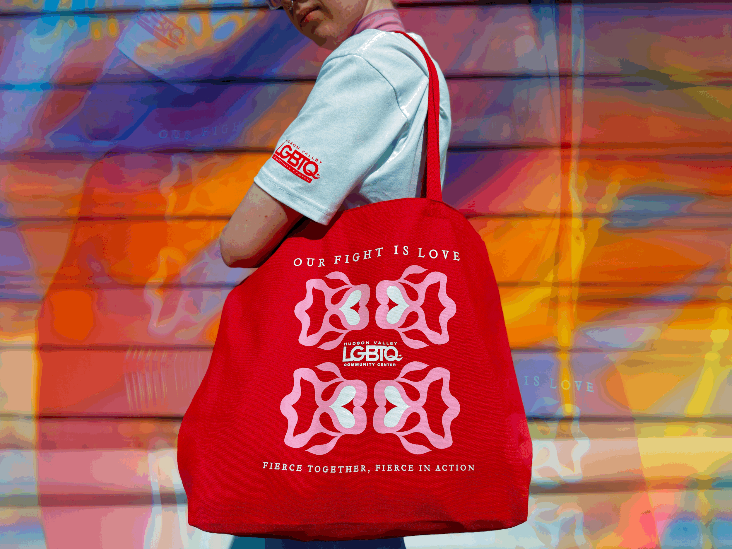Our Fight is Love Tote bag