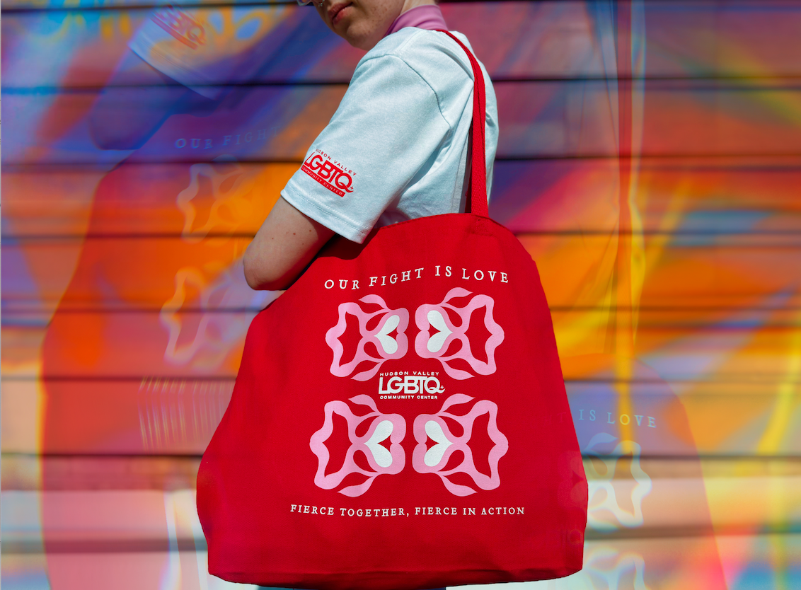 Our Fight Is Love Tote Bag