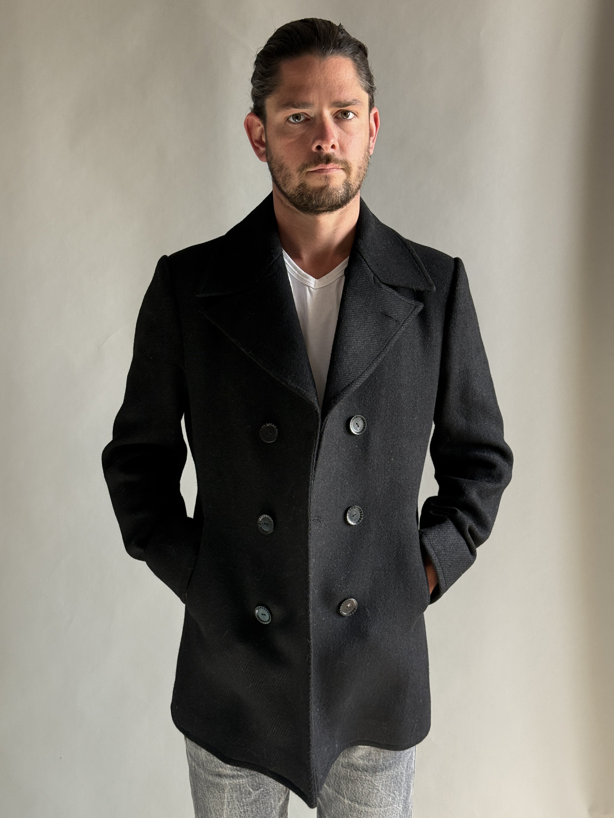Noel's Pea Coat + Mugu Tweed