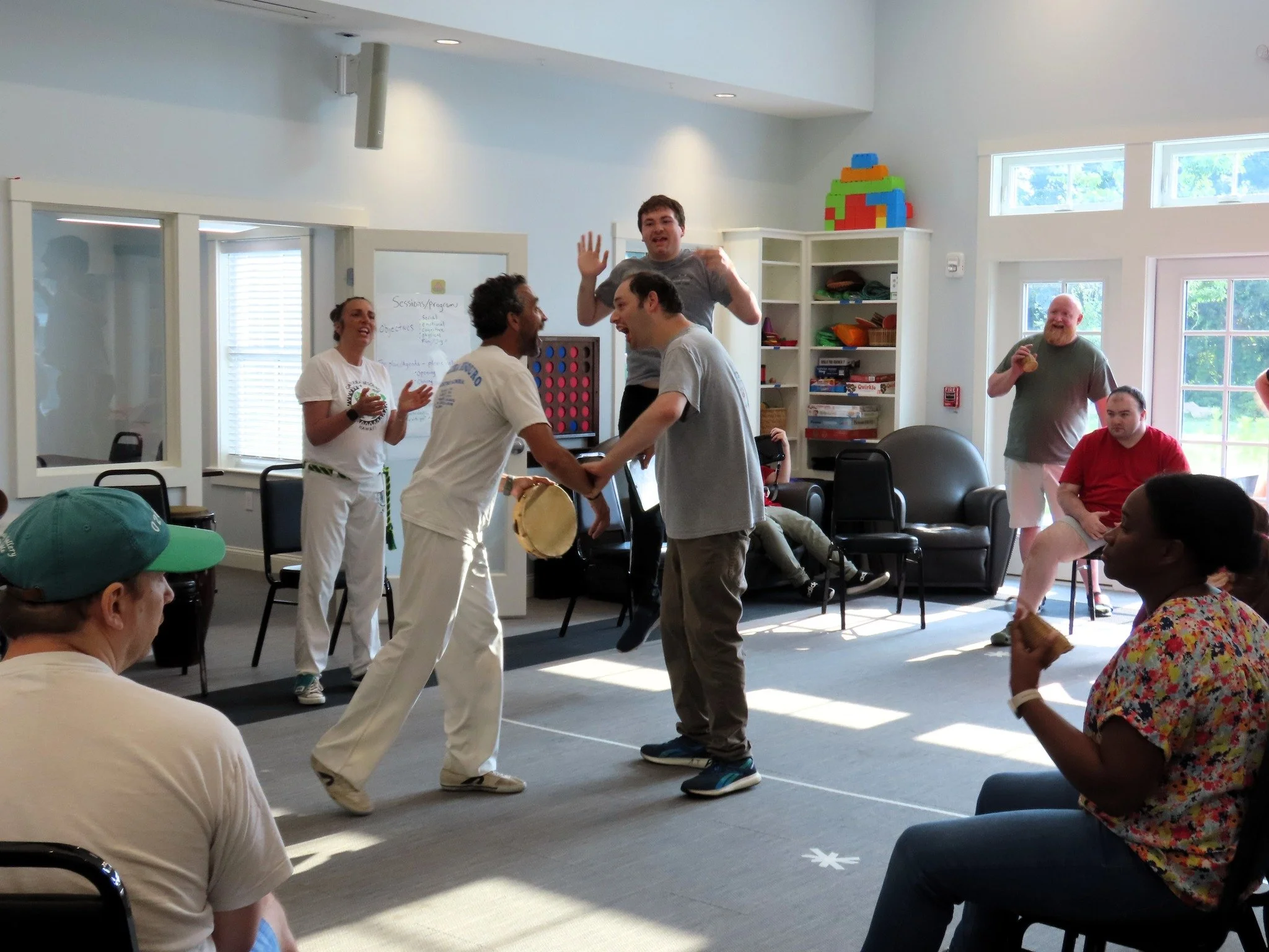 Movement and Music - Capoeira with Andre and Alicia