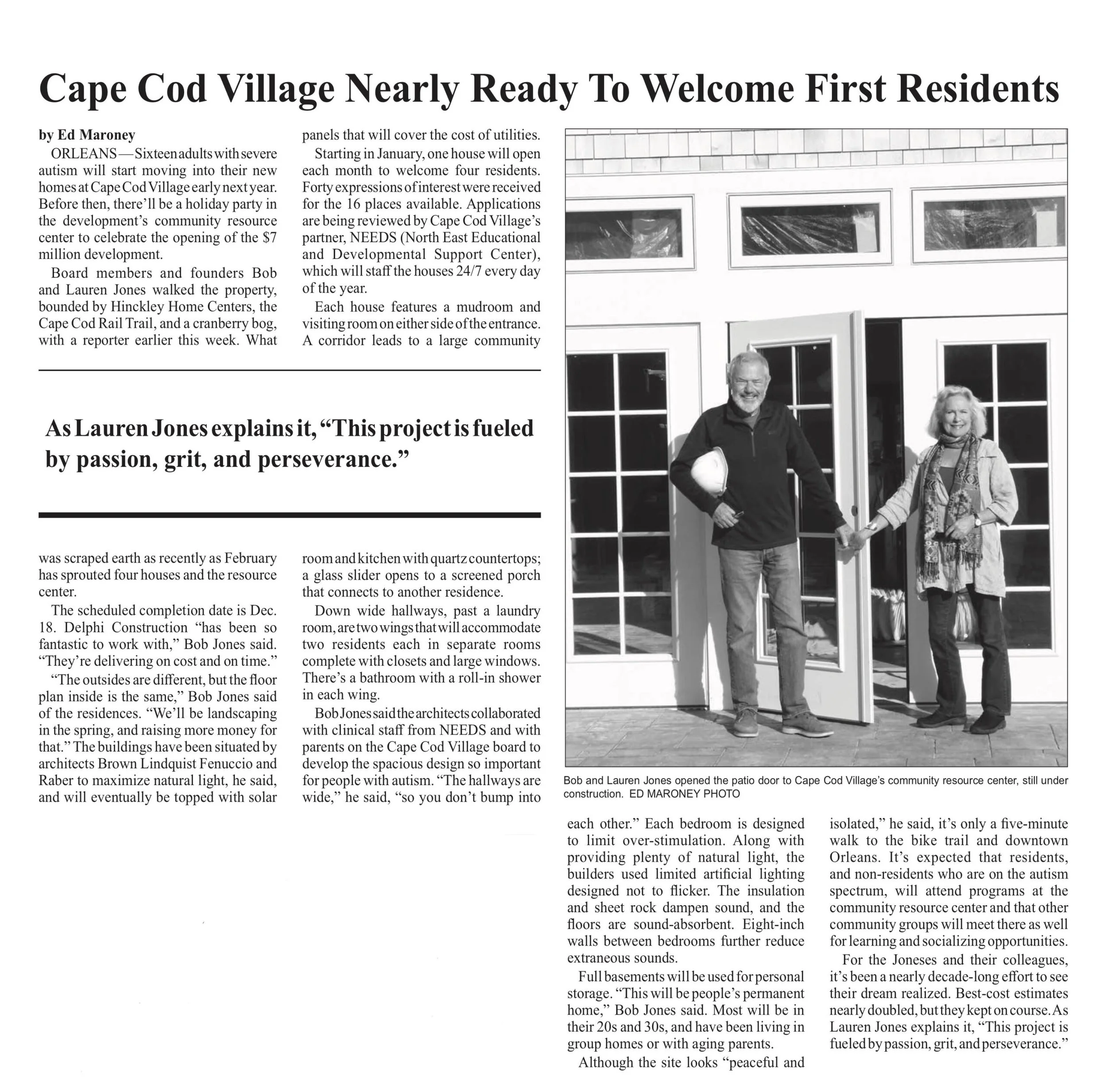 The History — The Center @ Cape Cod Village