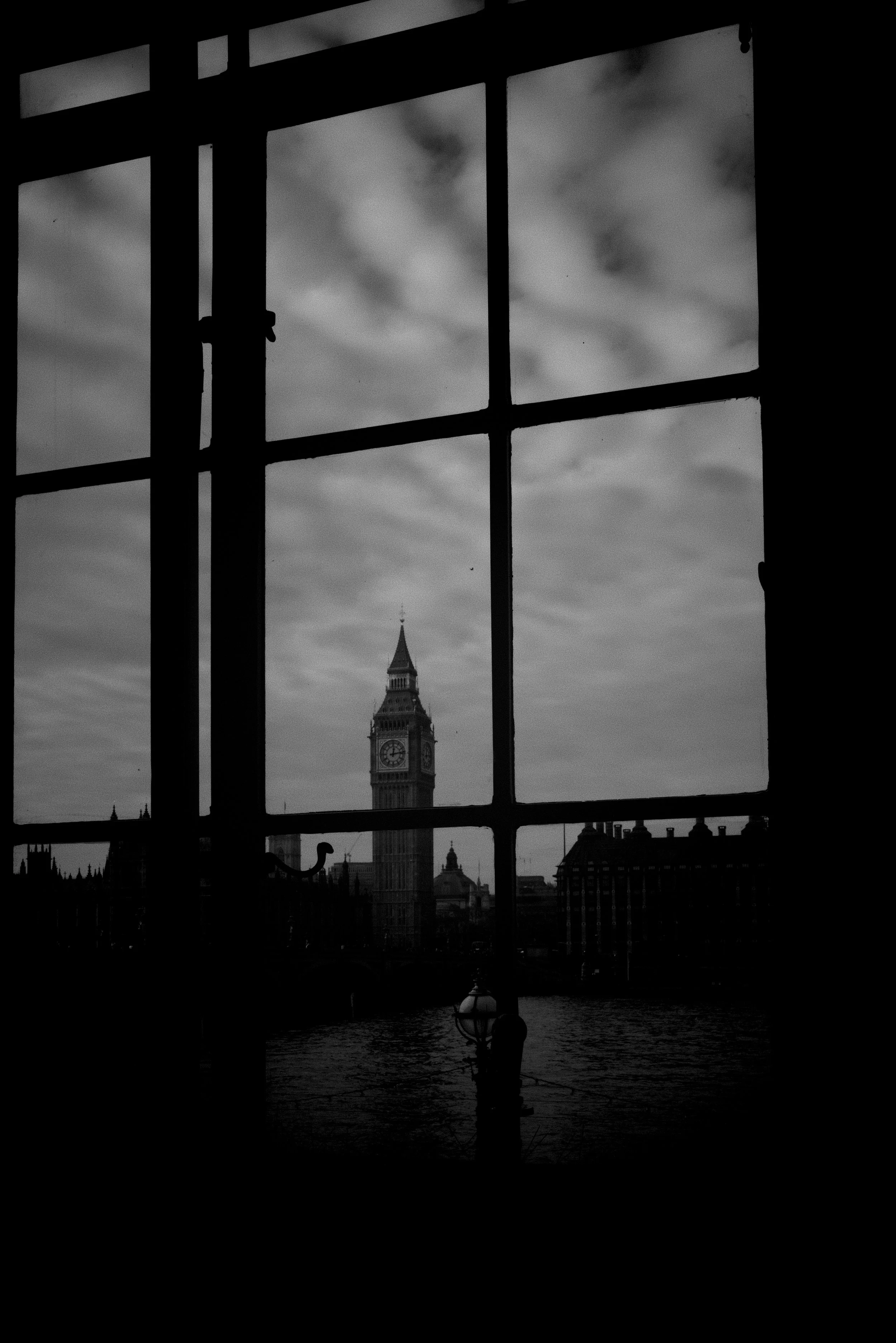 Parliament through the window