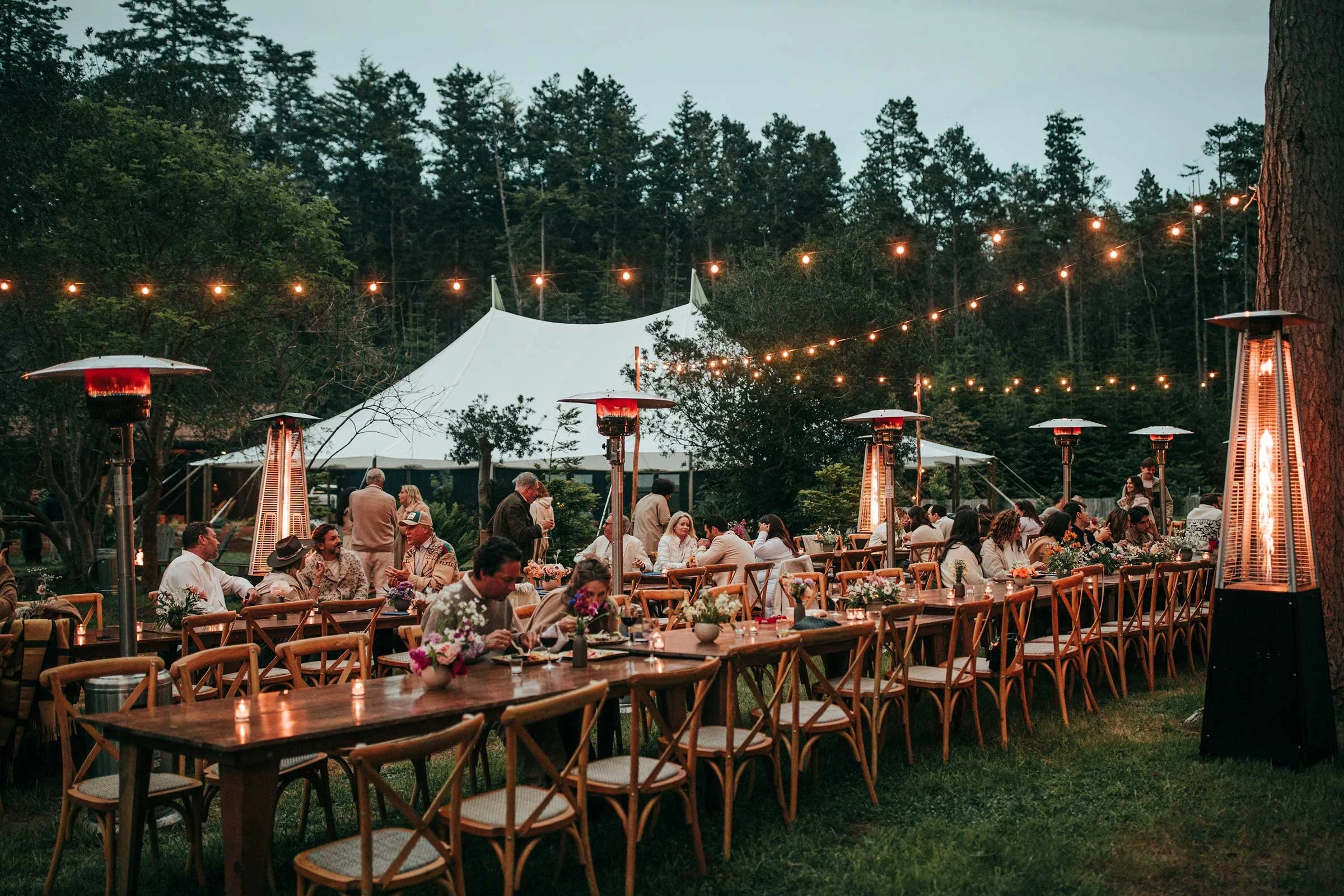  Mendocino Grove wedding reception celebration 