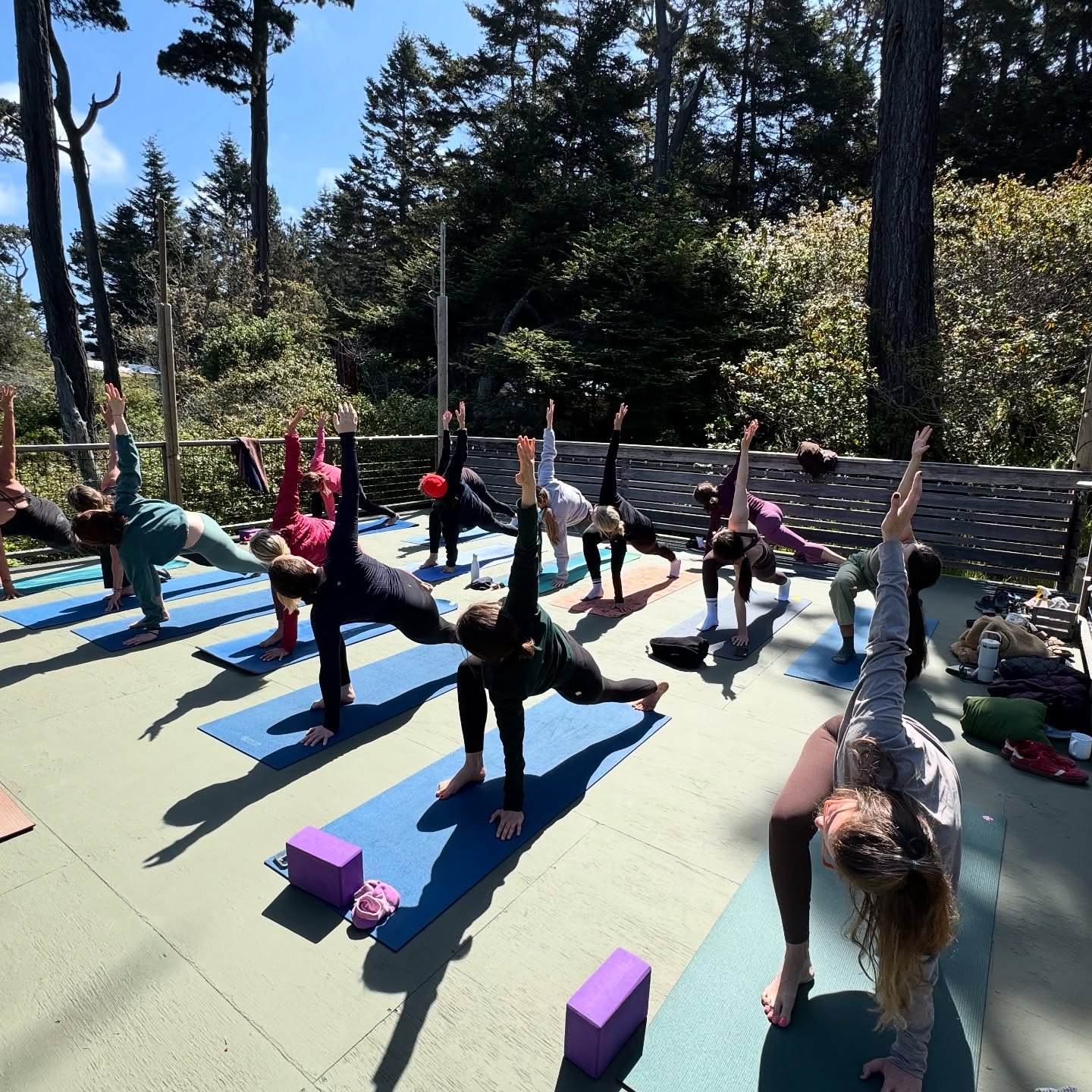 Weekend Yoga at Mendocino Grove 🌲🧘&zwj;♀️ Join us for outdoor yoga every Saturday &amp; Sunday, 10am &mdash; open to locals!

✨ $12 drop-in ✨ Mats, blocks and blankets provided ✨ Breathtaking forest views
Start your weekend grounded and refreshed. 
