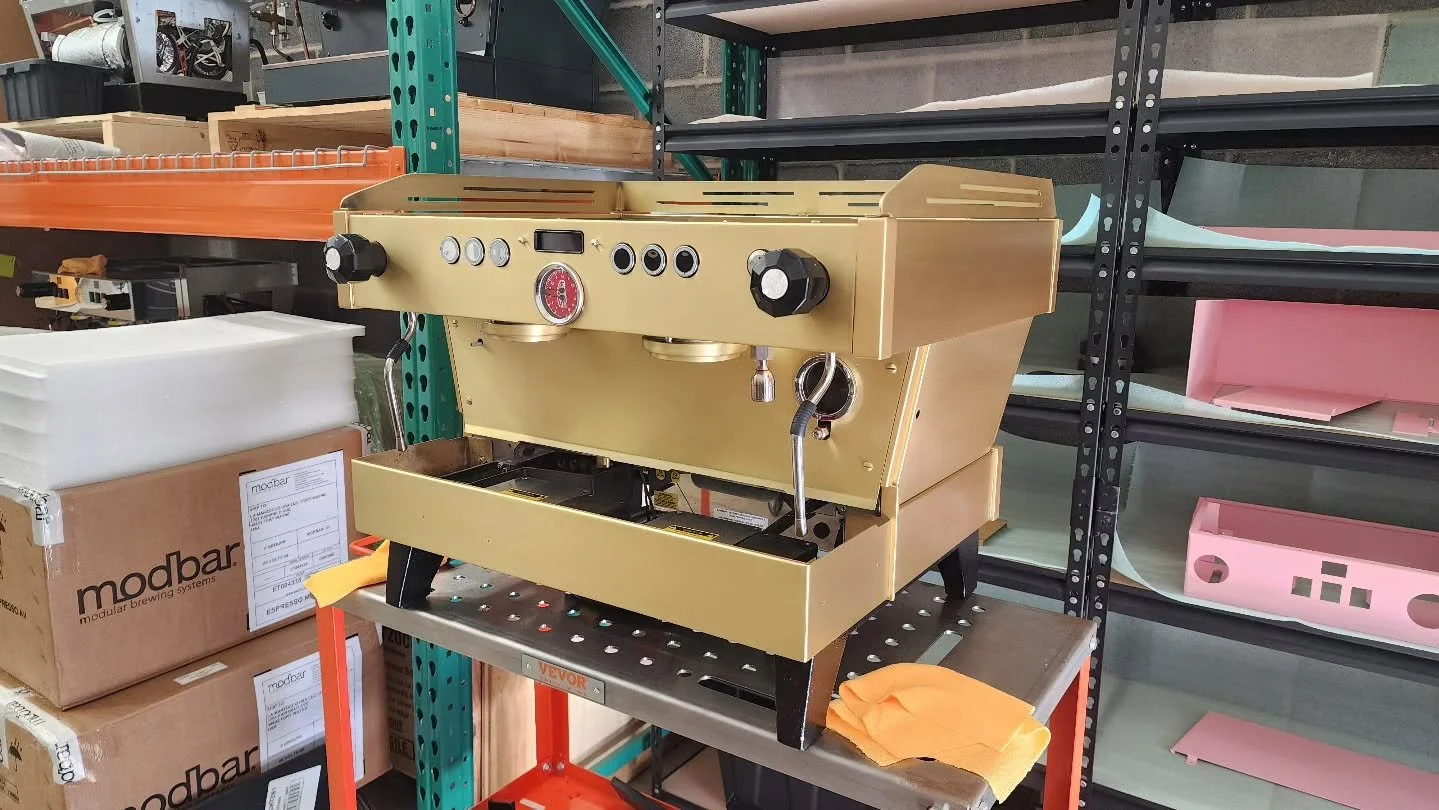 @lamarzocco.usa @modbar 
Customization ➡️ Sales ➡️ Expert Service &amp; Maintenance ➡️ Consultation

We're here to help create and maintain your coffee vision. From small first-time coffee shop to multi-location franchise. Consultations are always fr