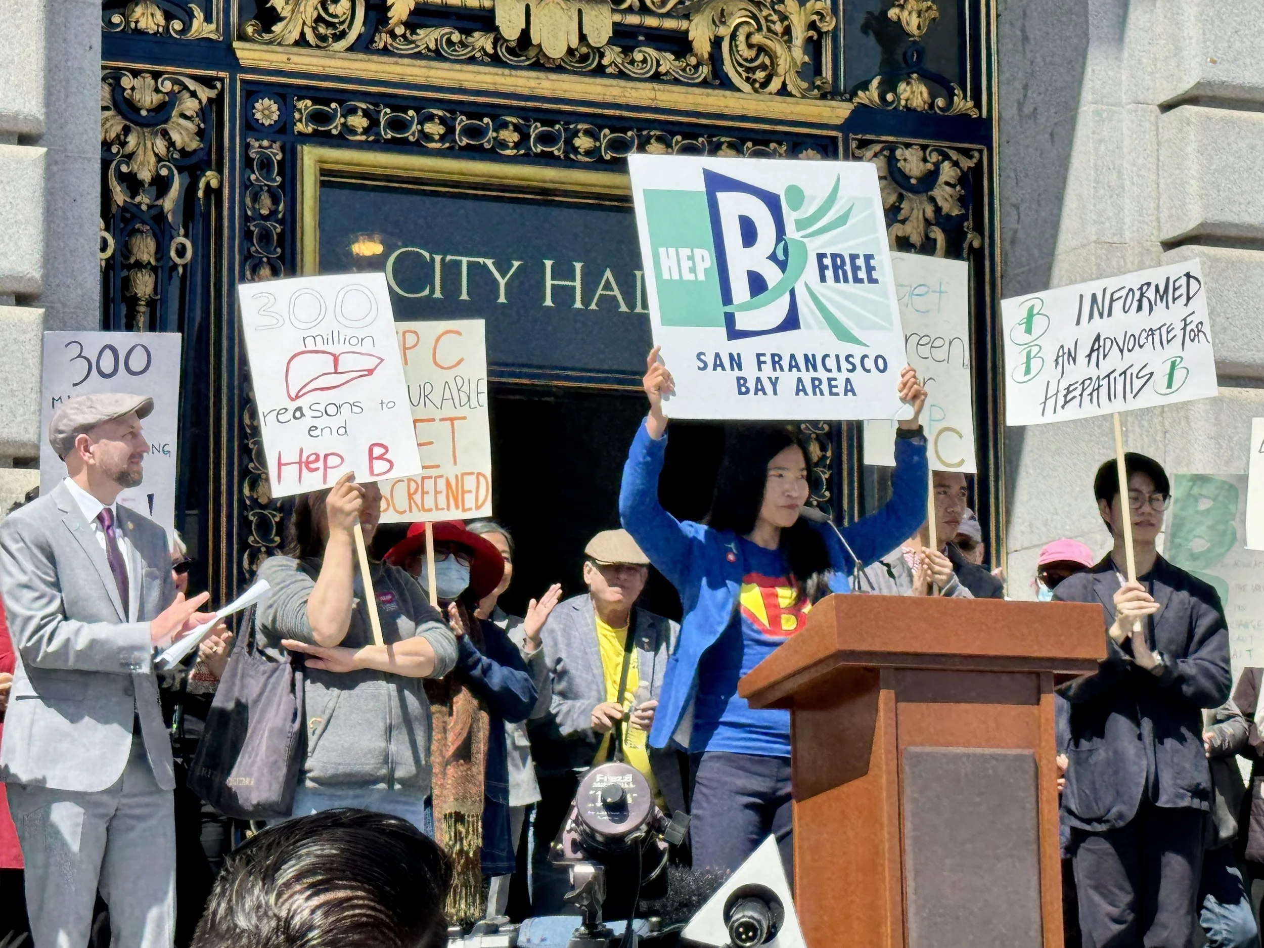 Rally Against Hepatitis B Epidemic