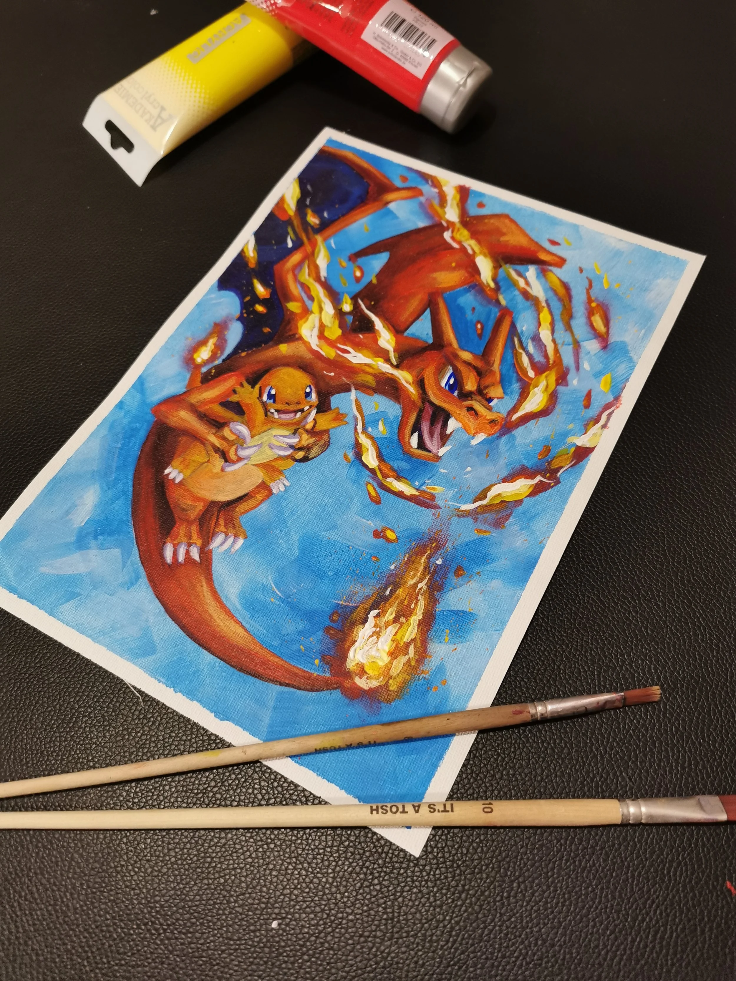 Feuer Drache - Glurak und Glumanda