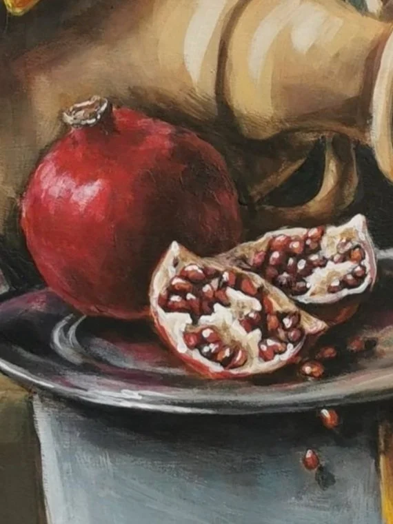 Detail, aus: Stillleben mit Nektar