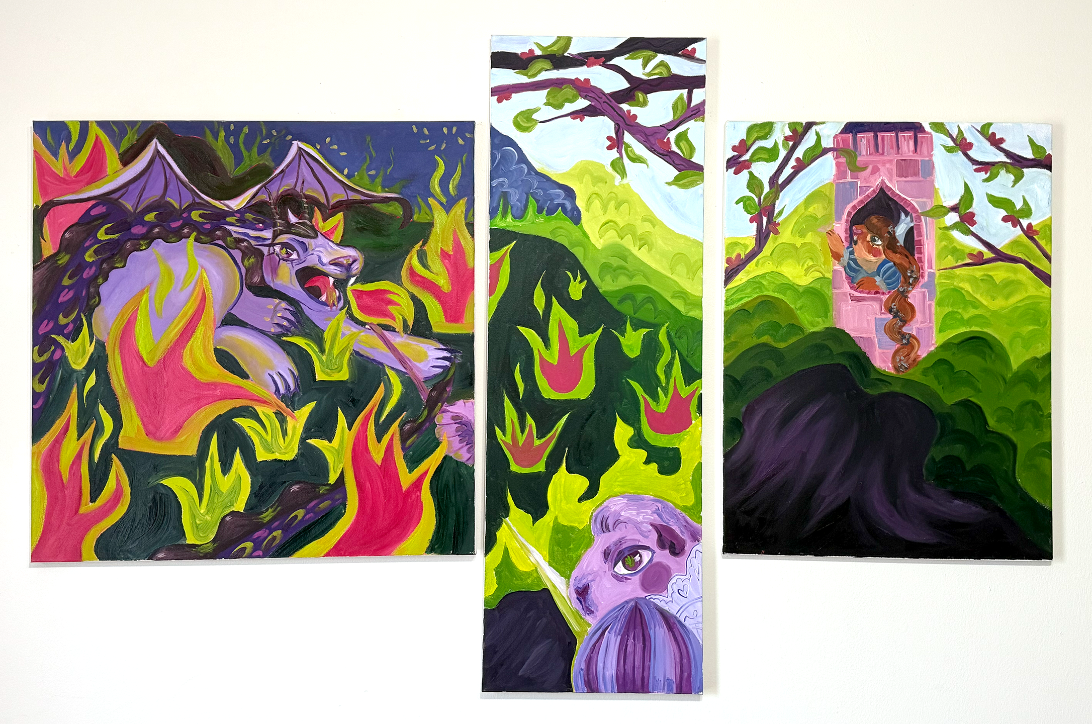 The Pet Play features Suny as "The Dragon", Cornelius as "The Valiant Knight" and Apollo as "The Beautiful Princess with Luscious Hair"