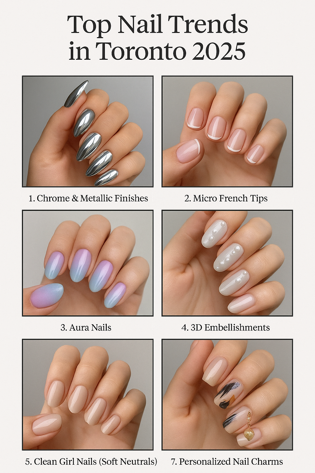 Top Nail Trends in Toronto  2025